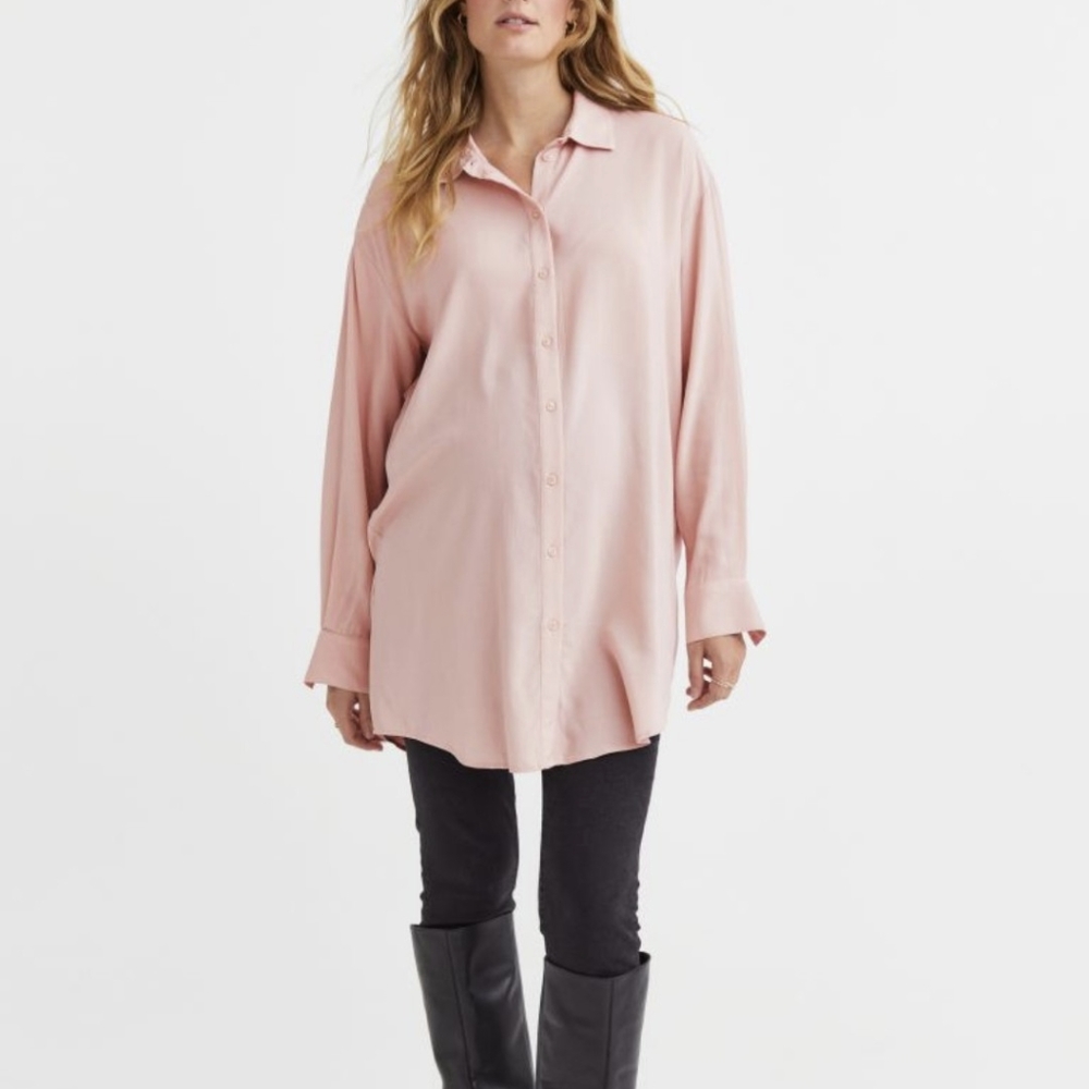 H&M / Maternity button up / M - Picture 5 of 7